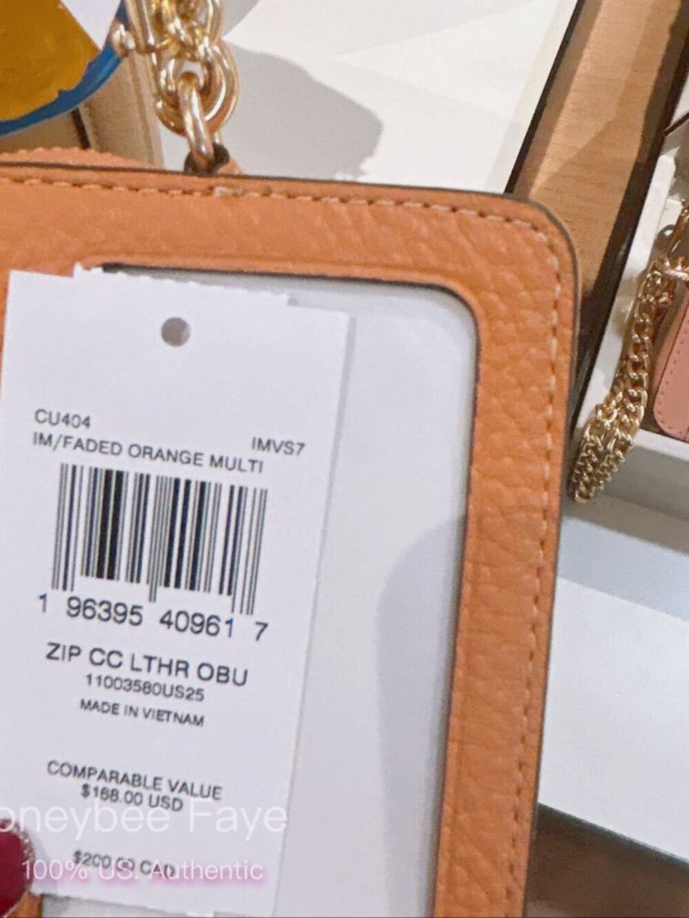 Coach x Observed By Us Zip Card Case CU404 - Picture 4 of 8